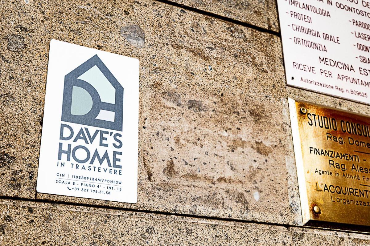 Dave'S Home In Trastevere Rom Exteriör bild